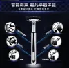 New 10+1 double-layer manual shaver, manual shaving blade, old-fashioned stainless steel blade head and blade holder details Picture